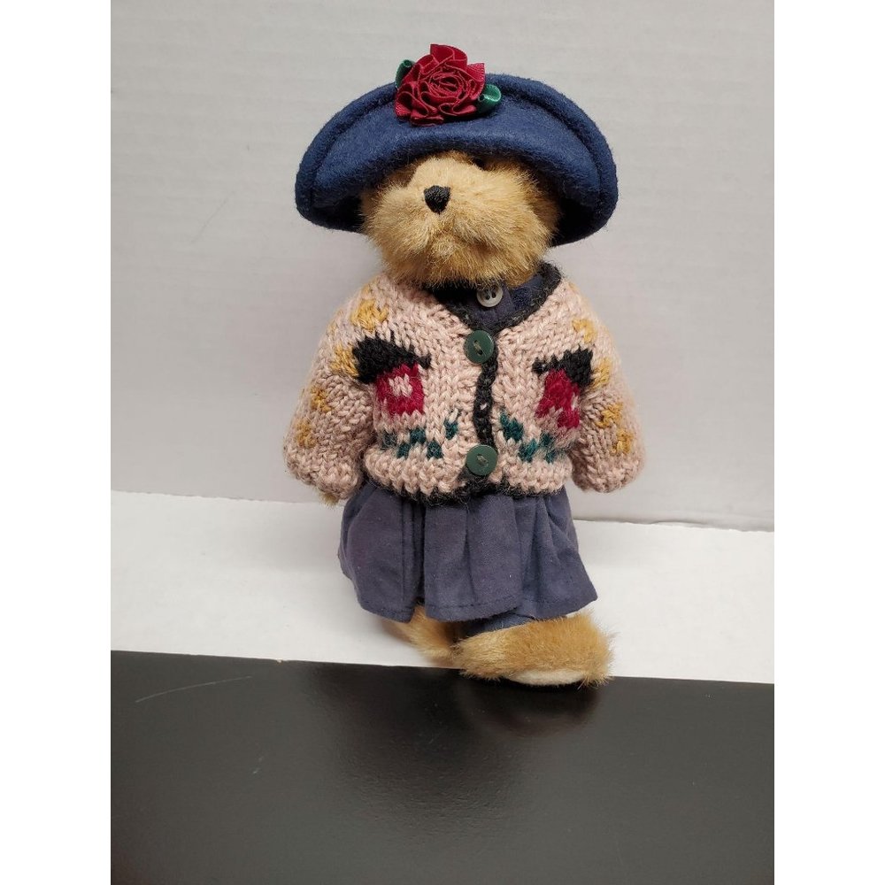 8 Inch Boyd's Bear Plush‎ with Sweater , skirt, and